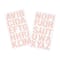 Blush Glitter Alphabet Stickers by Recollections&#x2122;